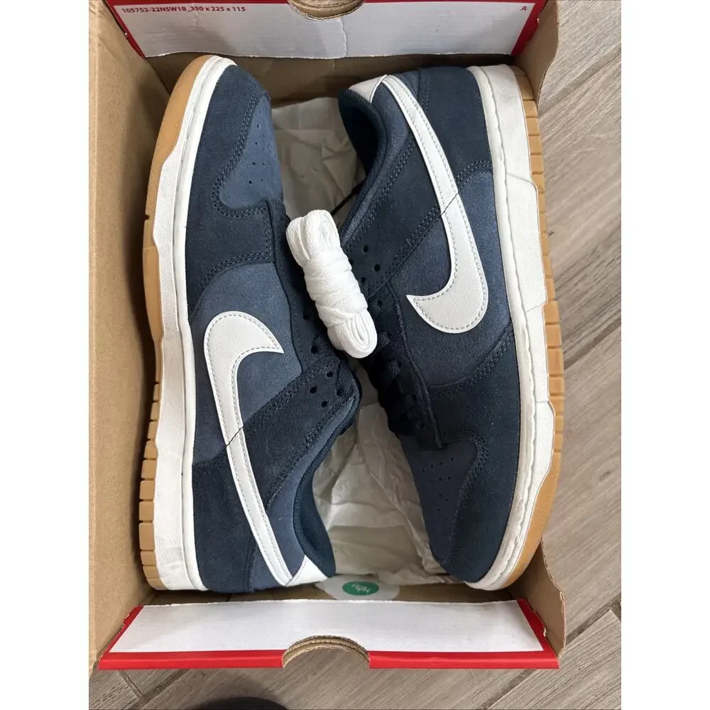 Size 11.5 Nike Dunk SE Low Armory Navy Gum - HQ1931-400 OG BOX Extra Laces